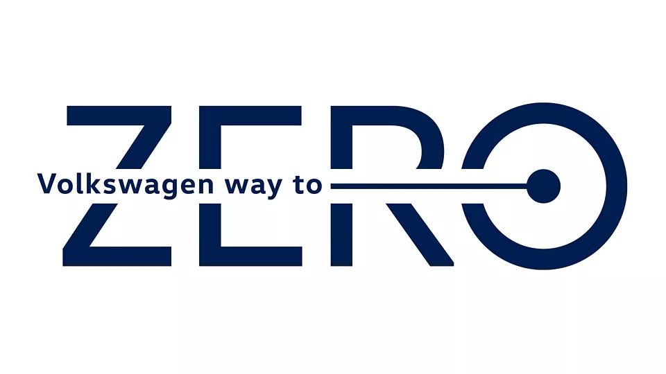 Logomarca Volkswagen Way To Zero