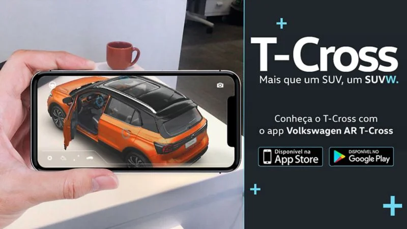 App Volkswagen AR T-Cross